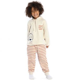 Puppy Jongens Pyjama – Junior – Off White