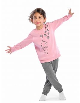 Kitty Meisjes Pyjama - Junior – Roze