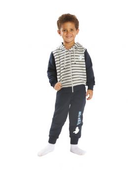 Winter Fun Jongens Pyjama – Junior – Blauw
