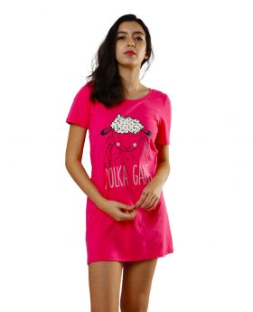Dames Nachthemd – Roze