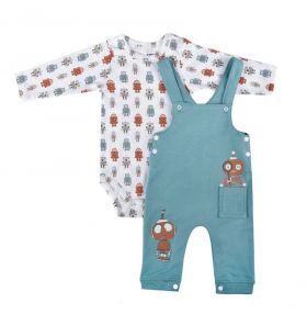 Romper en Broekje - Junior - Robot